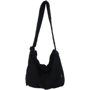 Crossbody Canvas Bag Hobo Hippie Sling Purses for Travel, Office, Shopping